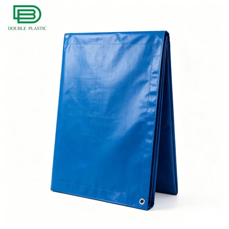 Heavy Duty iragazgaitza PVC Tarpaulin indartu UV-erresistentzia PVC Tarps